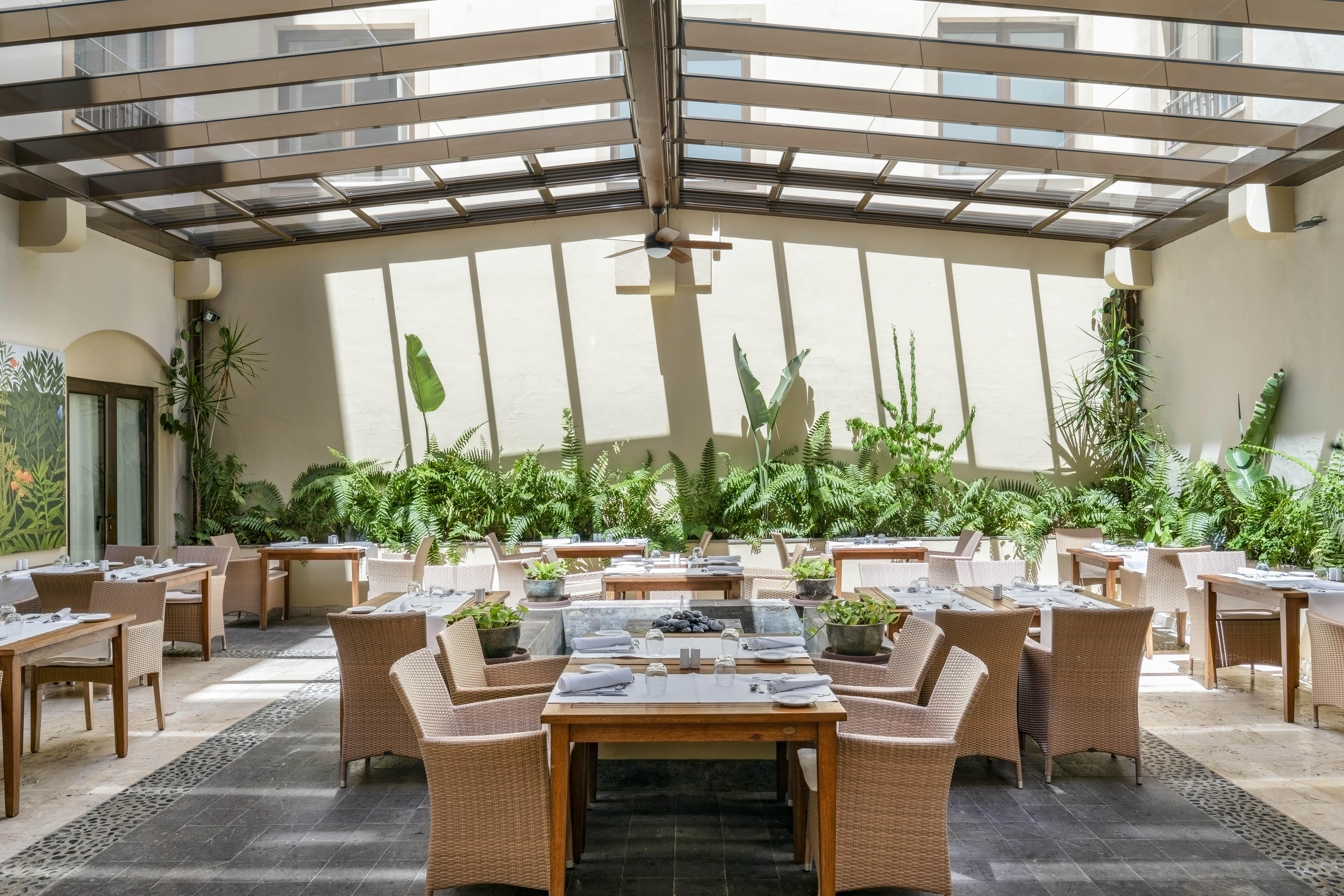 Vincci Seleccion La Plantacion Del Sur Hotel Costa Adeje  Ngoại thất bức ảnh The restaurant